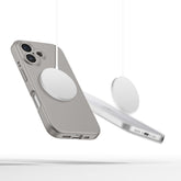 TECH-PROTECT TEKUĆI SILIKON MAGSAFE IPHONE 16E KAMEN SIVA